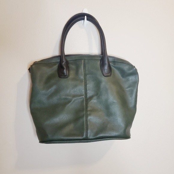 Steve Madden Emerald green with black strap shoulder crossbody bag - Picture 6 of 11